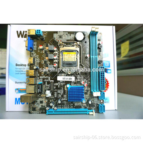 lga 1150 motherboard h81 chipset support ddr3 memory supports 4th Gen haswell processor